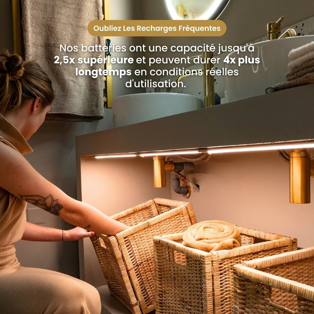 Mouvement 3.0™ | Réglette LED sans fil à détecteur de mouvements - Image 4