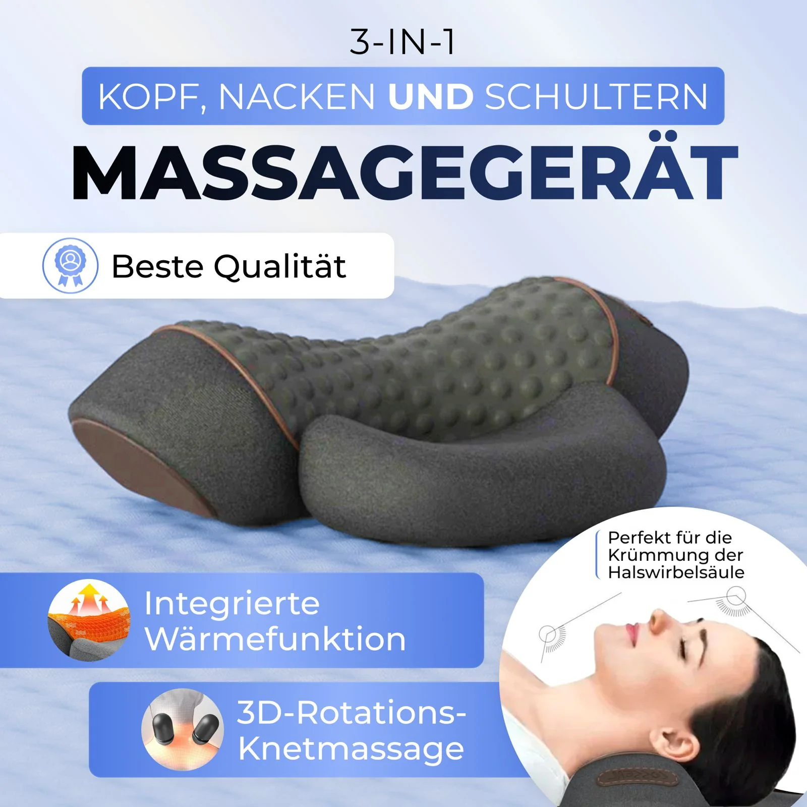 Neck™ Chaleur douce et massage