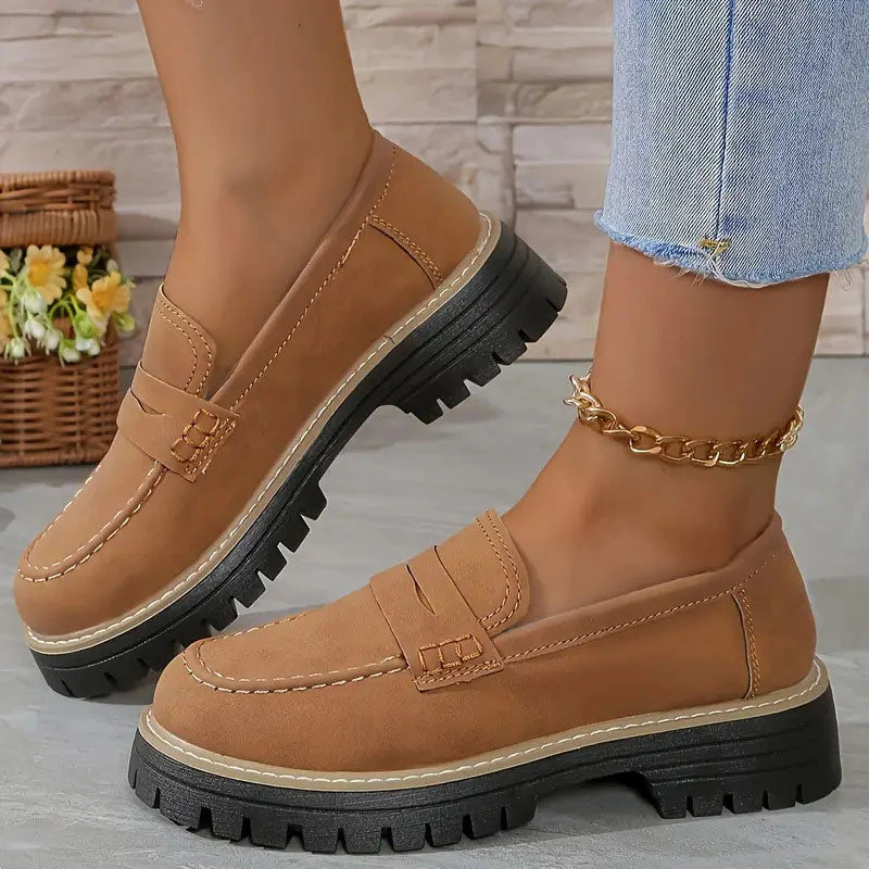 Mules épaisses et confortables pour femmes avec plateforme - Image 12