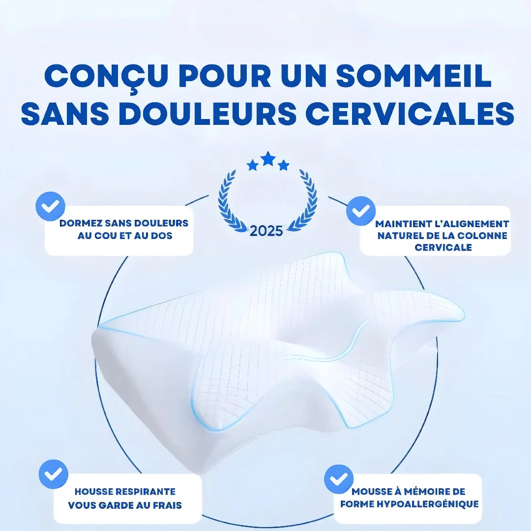 Oreiller Cervical Ergonomique - Image 2