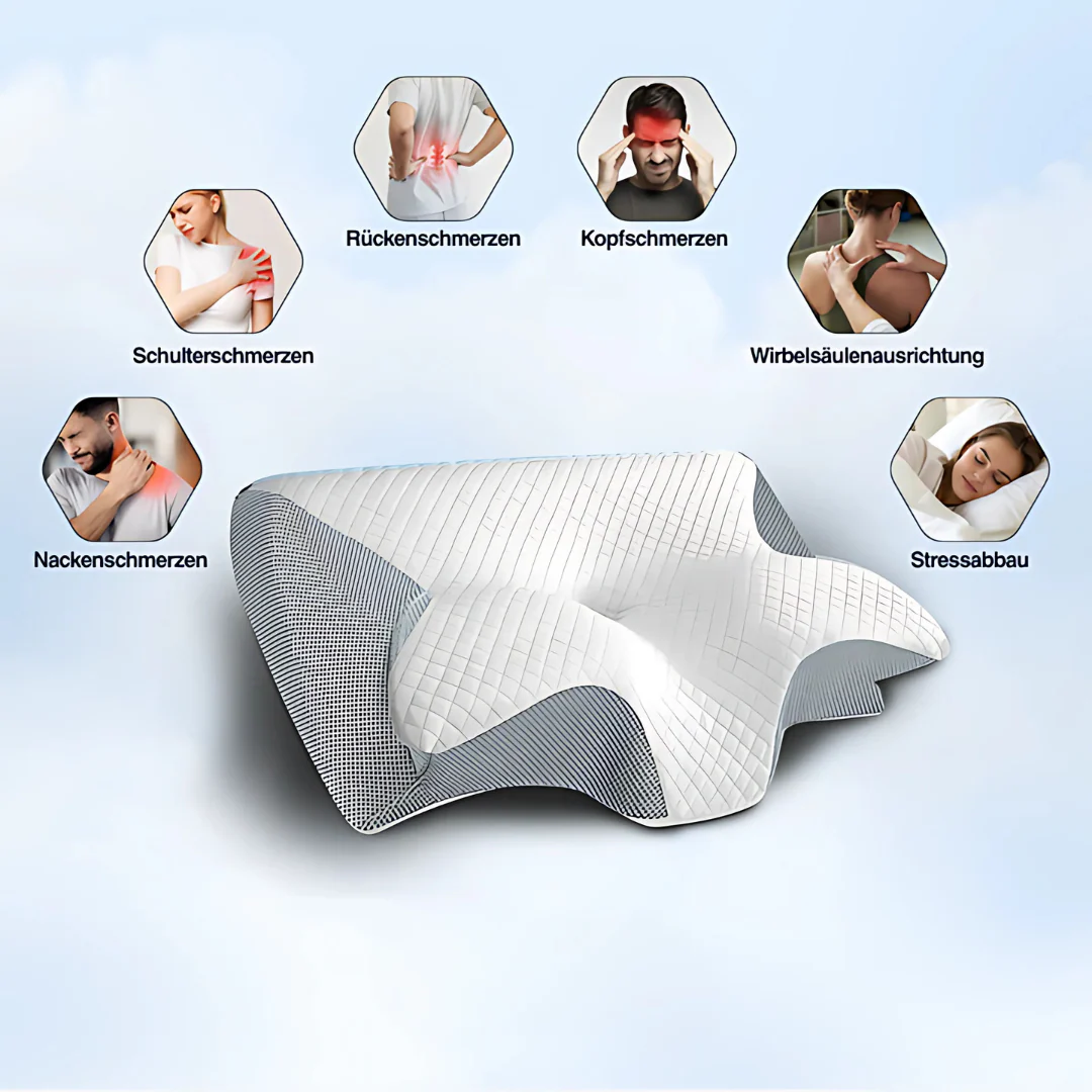 Oreiller ergonomique pour la nuque