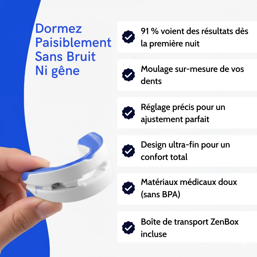 Orthèse buccale pour le sommeil ajustable - Image 3