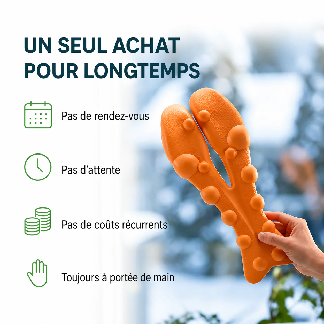 Outil de pression musculaire — massage ciblé - Image 2