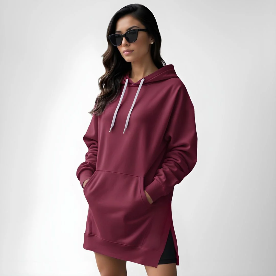 Robe à capuche oversize - Image 2