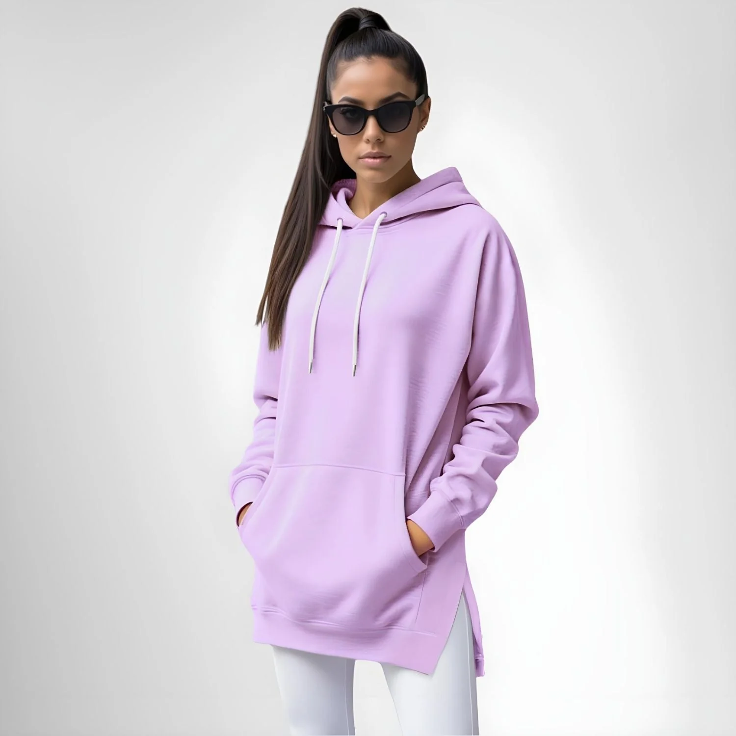 Robe à capuche oversize - Image 6