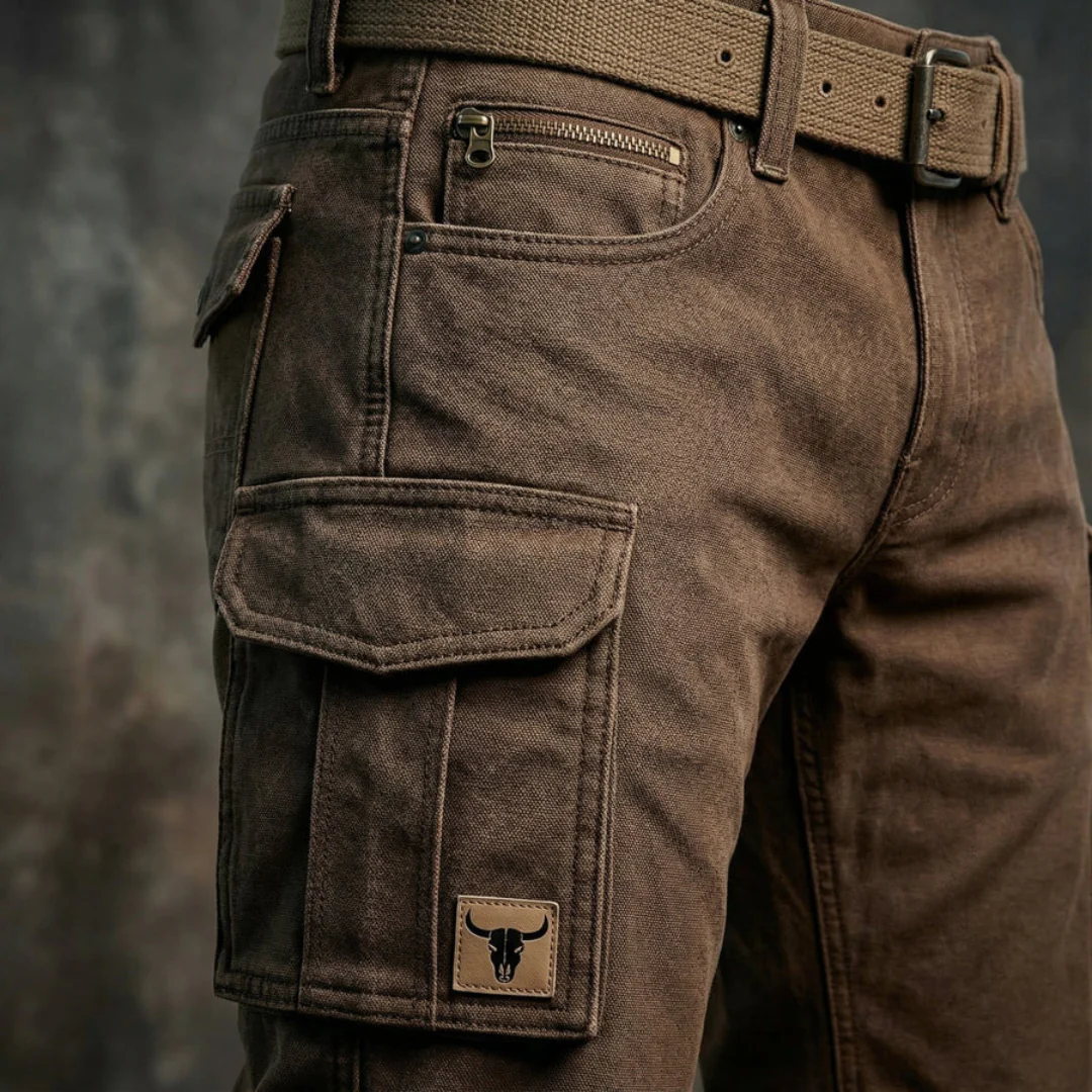 Pantalon cargo doublé homme - Image 3