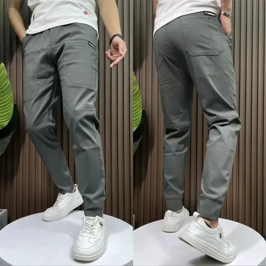 Pantalon cargo stretch multipoche - Image 2
