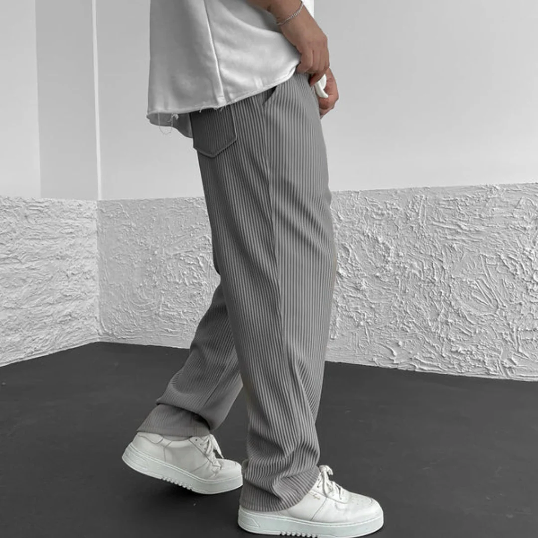 Pantalon côtelé décontracté homme - Image 11