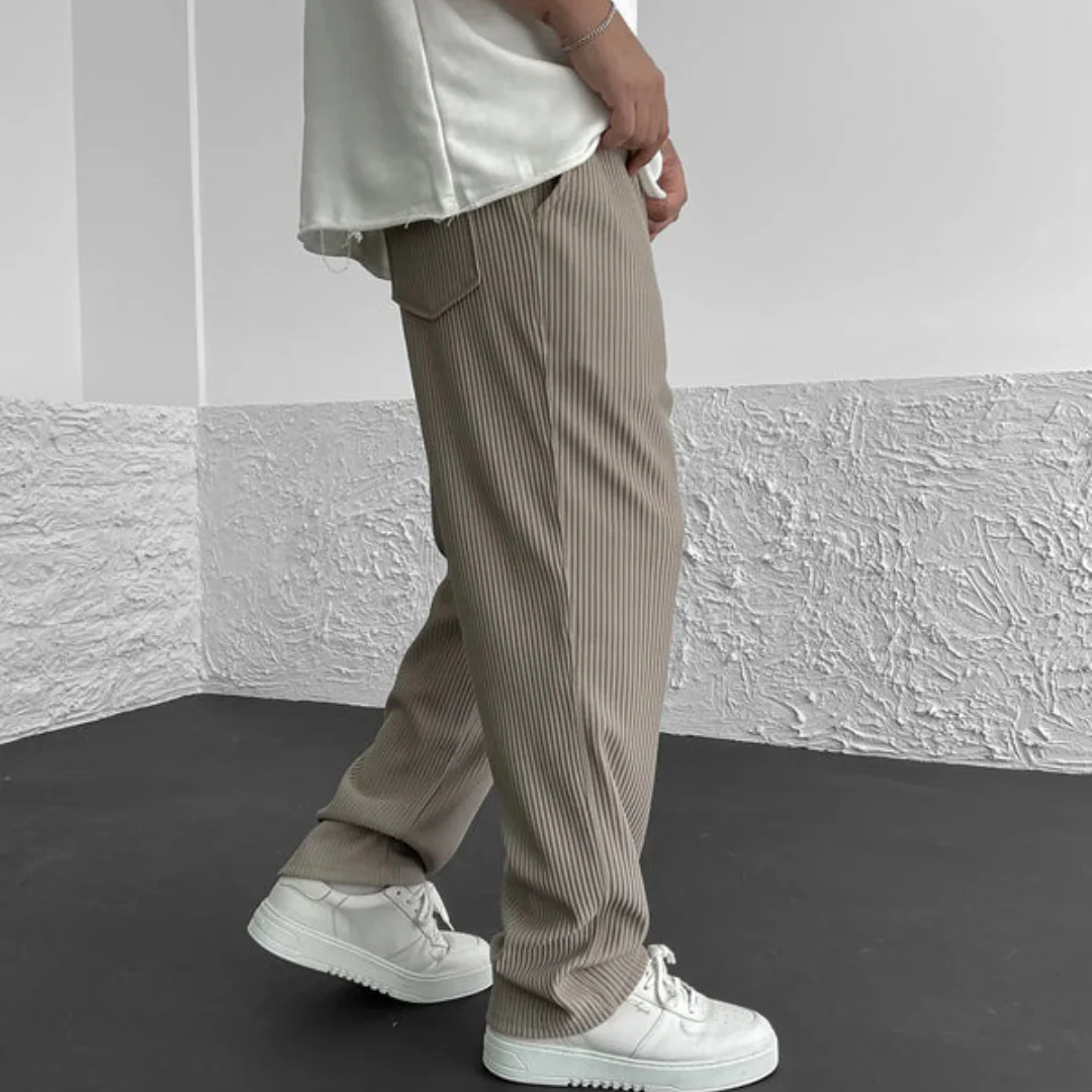 Pantalon côtelé décontracté homme - Image 13