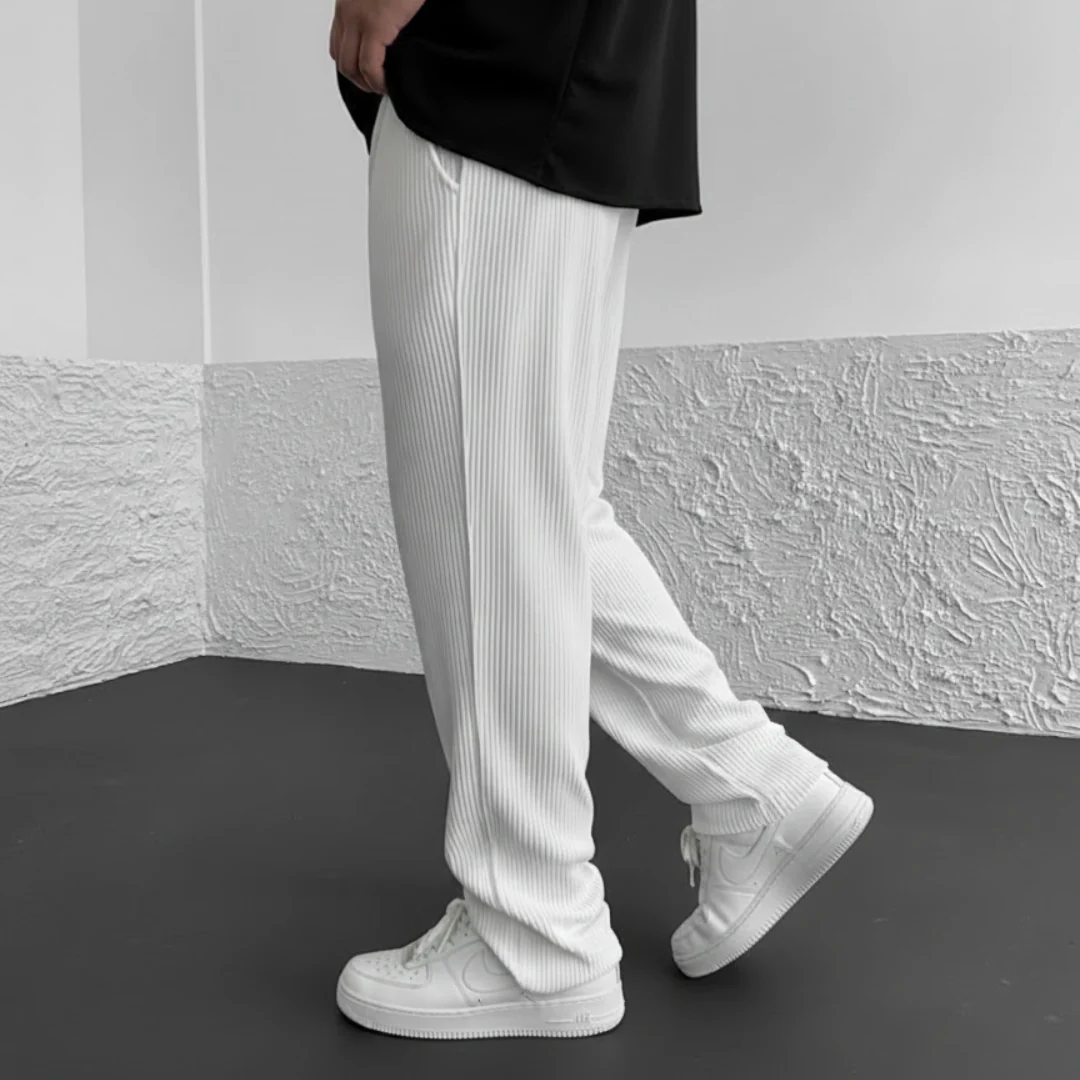 Pantalon Côtelé Taille Élastique - Image 6