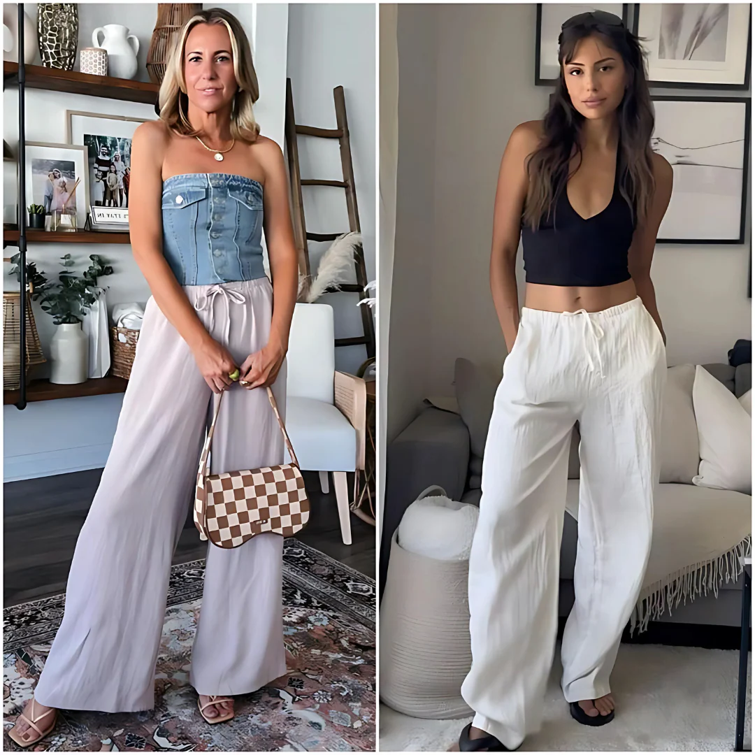 Pantalon en lin femme - Image 11