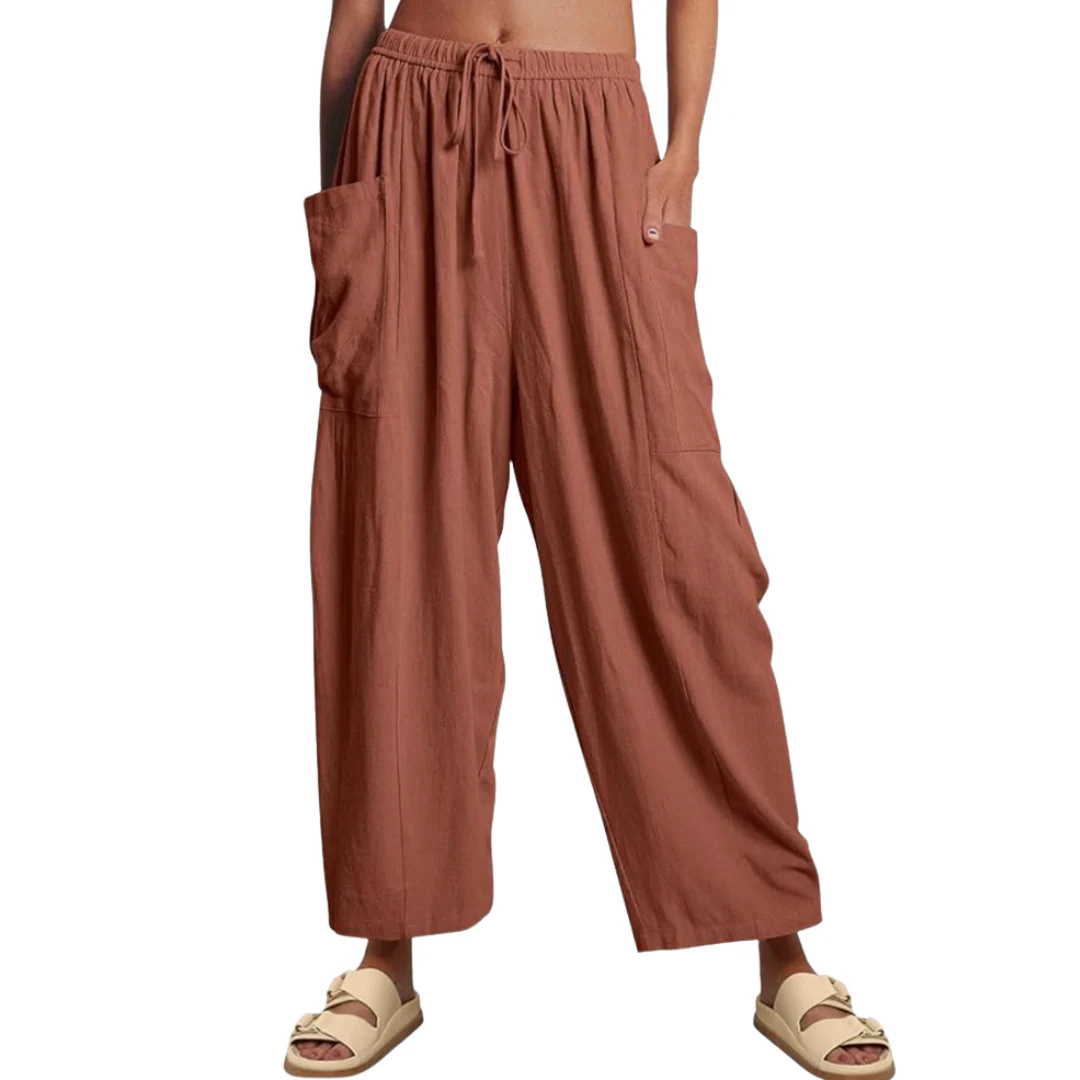 Pantalon en lin femme - Image 3