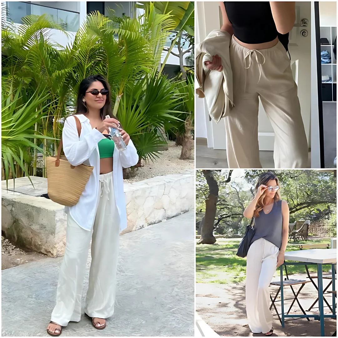 Pantalon en lin femme - Image 9