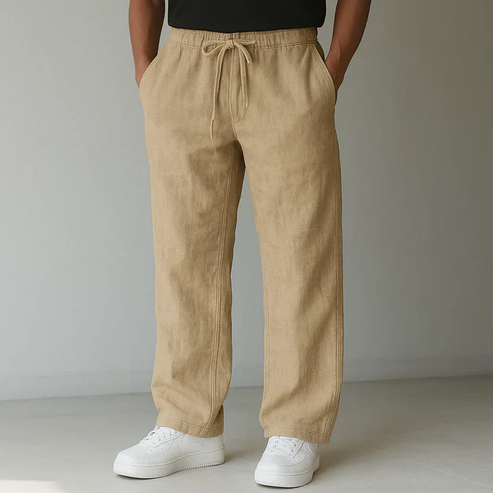Pantalon ample en lin pour homme - Image 5