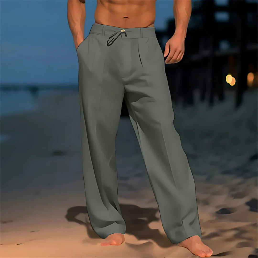 Pantalon en lin pour homme - Image 2