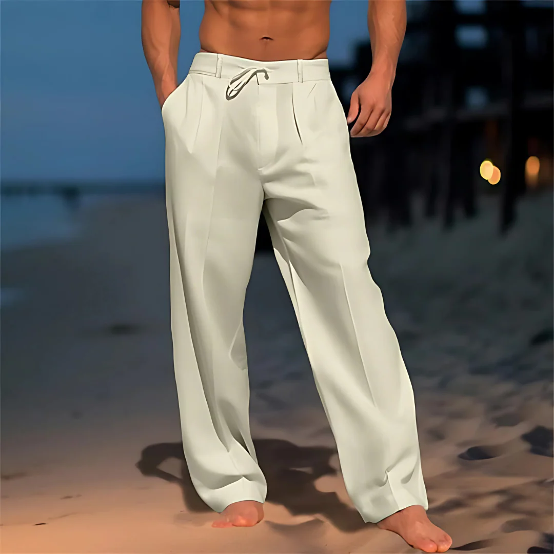 Pantalon en lin pour homme - Image 3