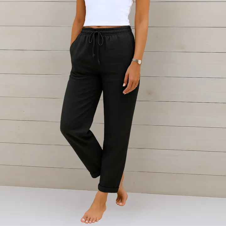Pantalon en lin stretch respirant - Image 3