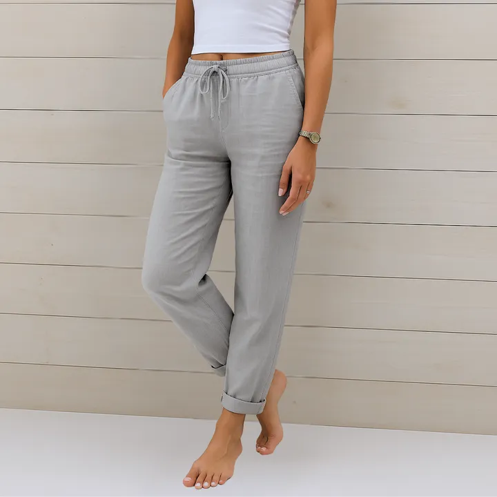 Pantalon en lin stretch respirant - Image 4