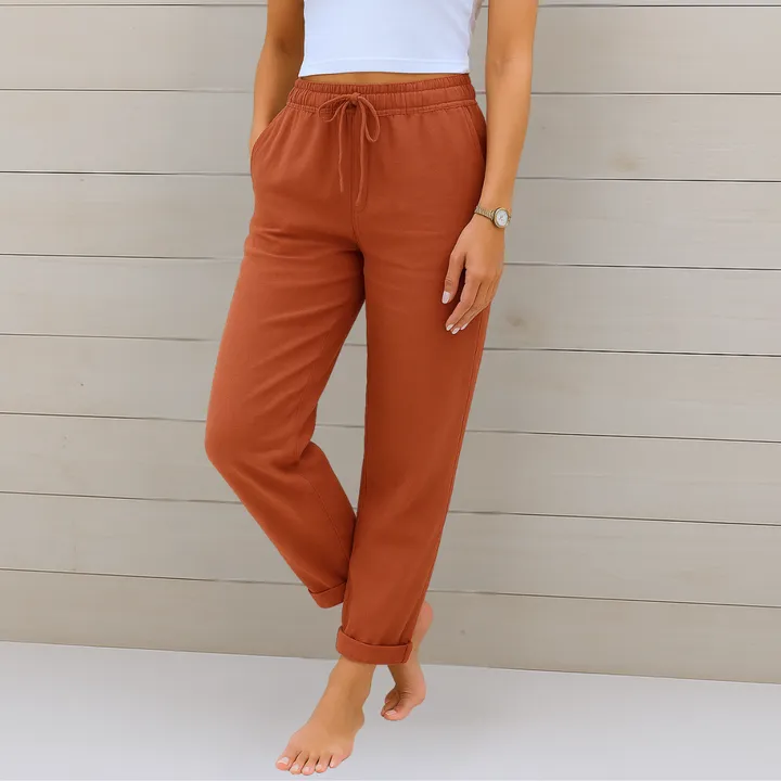 Pantalon en lin stretch respirant - Image 5