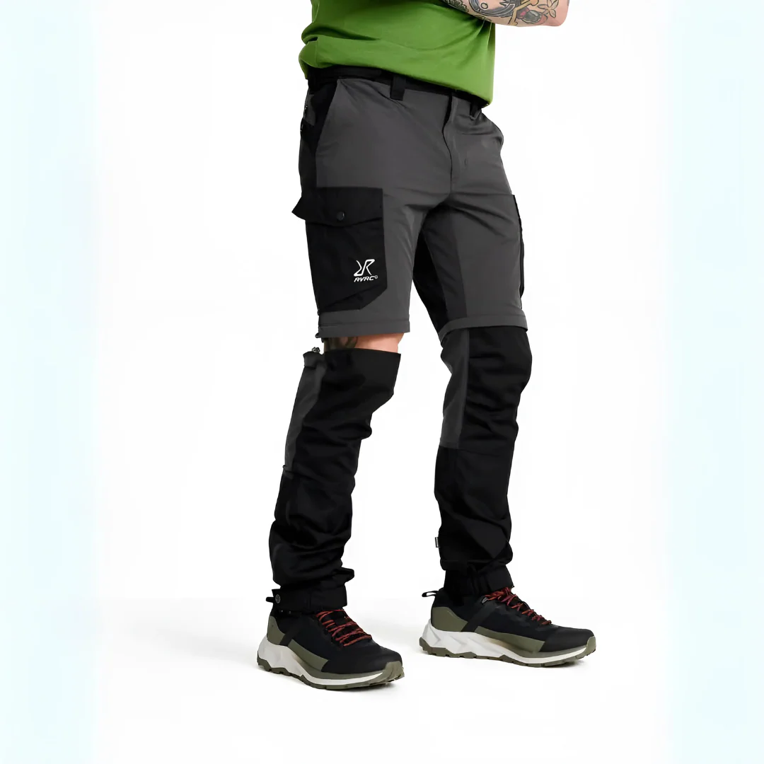 Pantalon outdoor zip-off homme