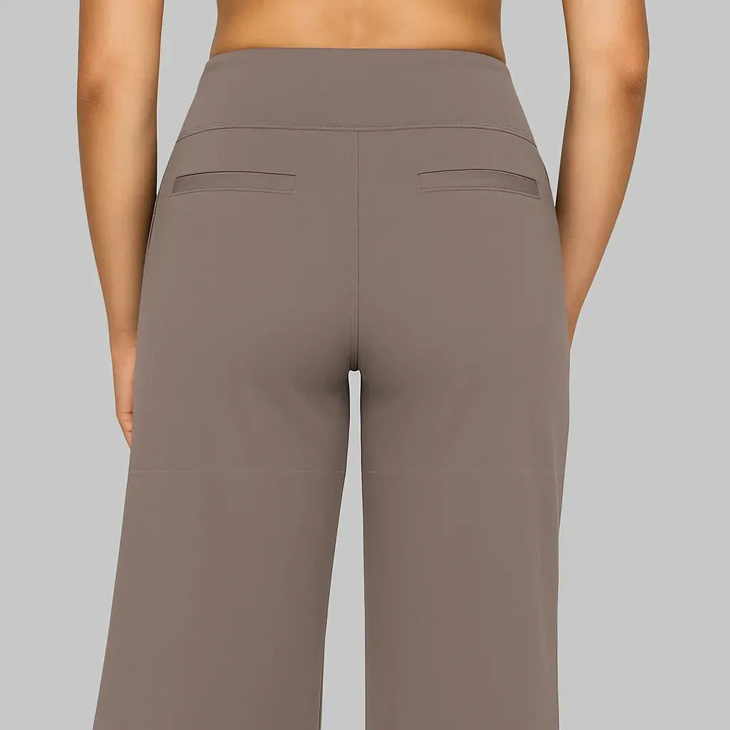 Pantalon stretch femme taille haute - Image 2