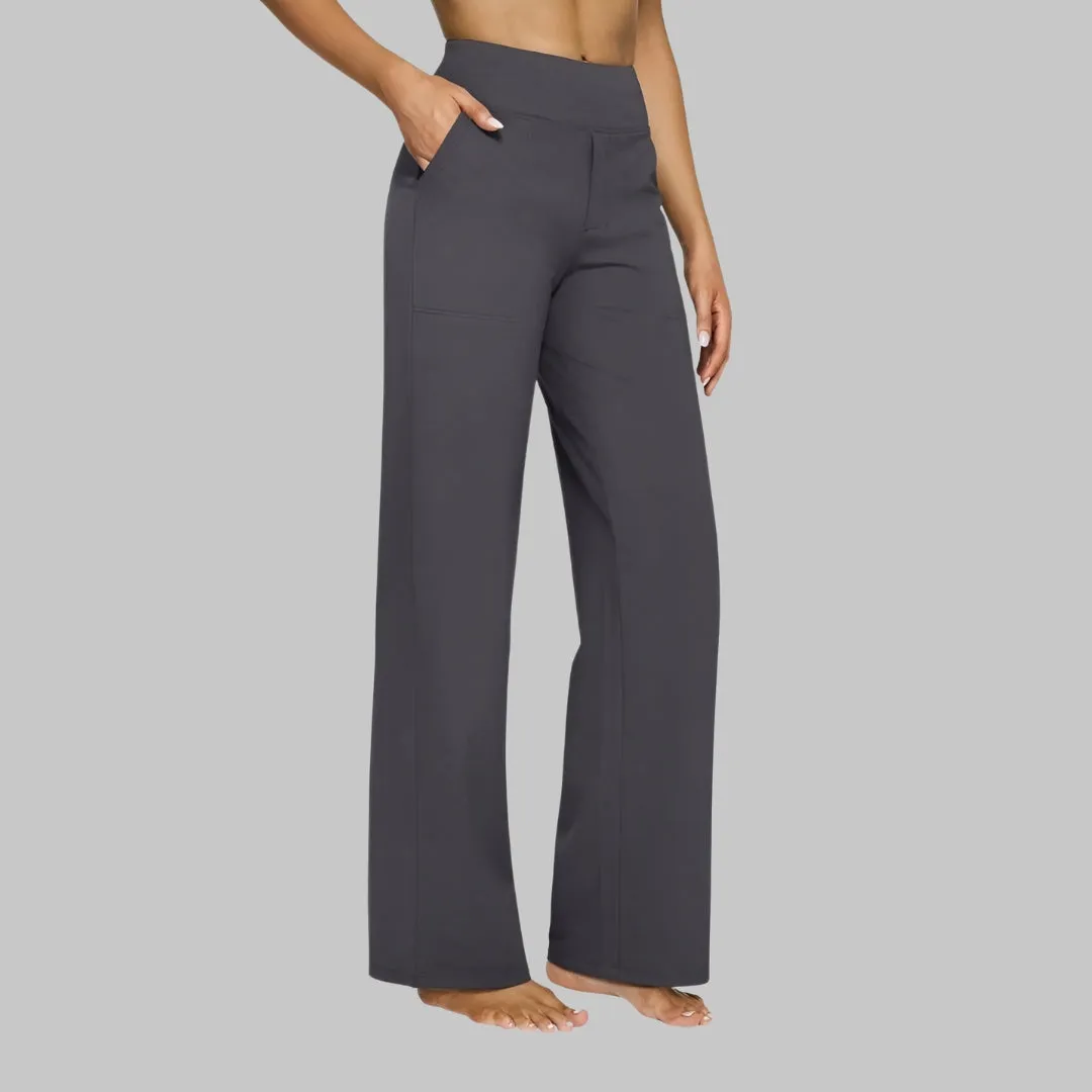 Pantalon stretch femme taille haute - Image 5