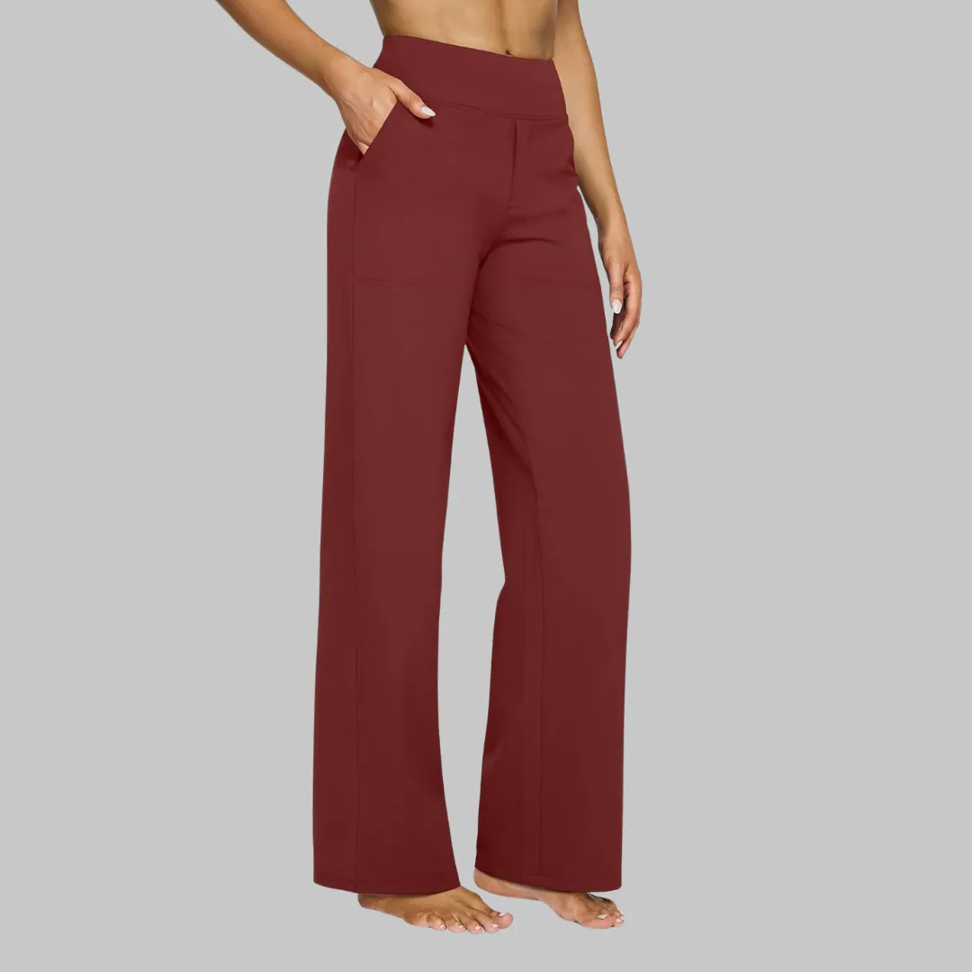 Pantalon stretch femme taille haute - Image 9