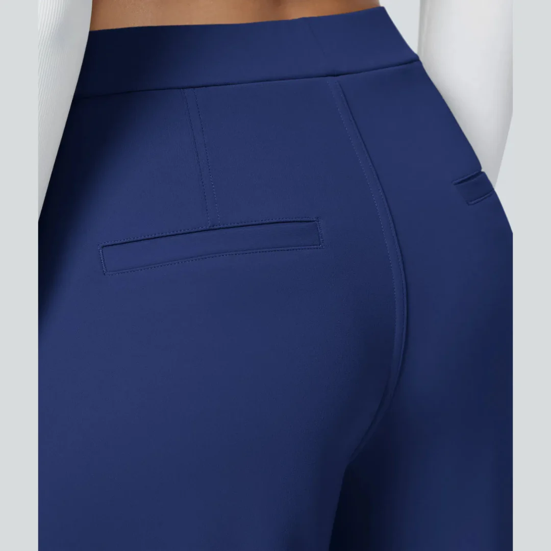 Pantalon fluide taille haute femme - Image 10