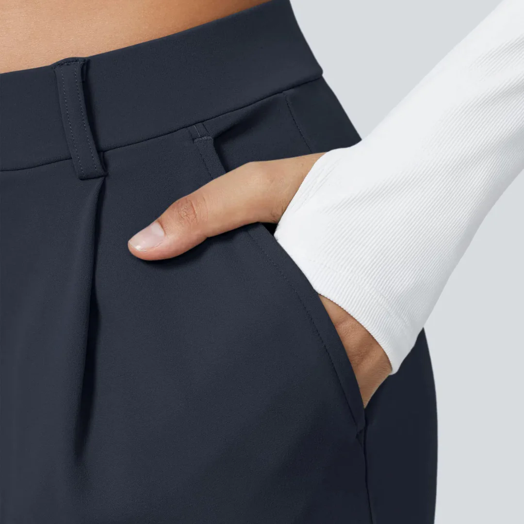 Pantalon fluide taille haute femme - Image 21
