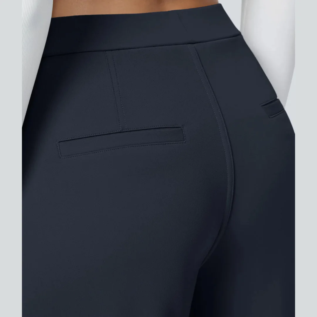 Pantalon fluide taille haute femme - Image 24