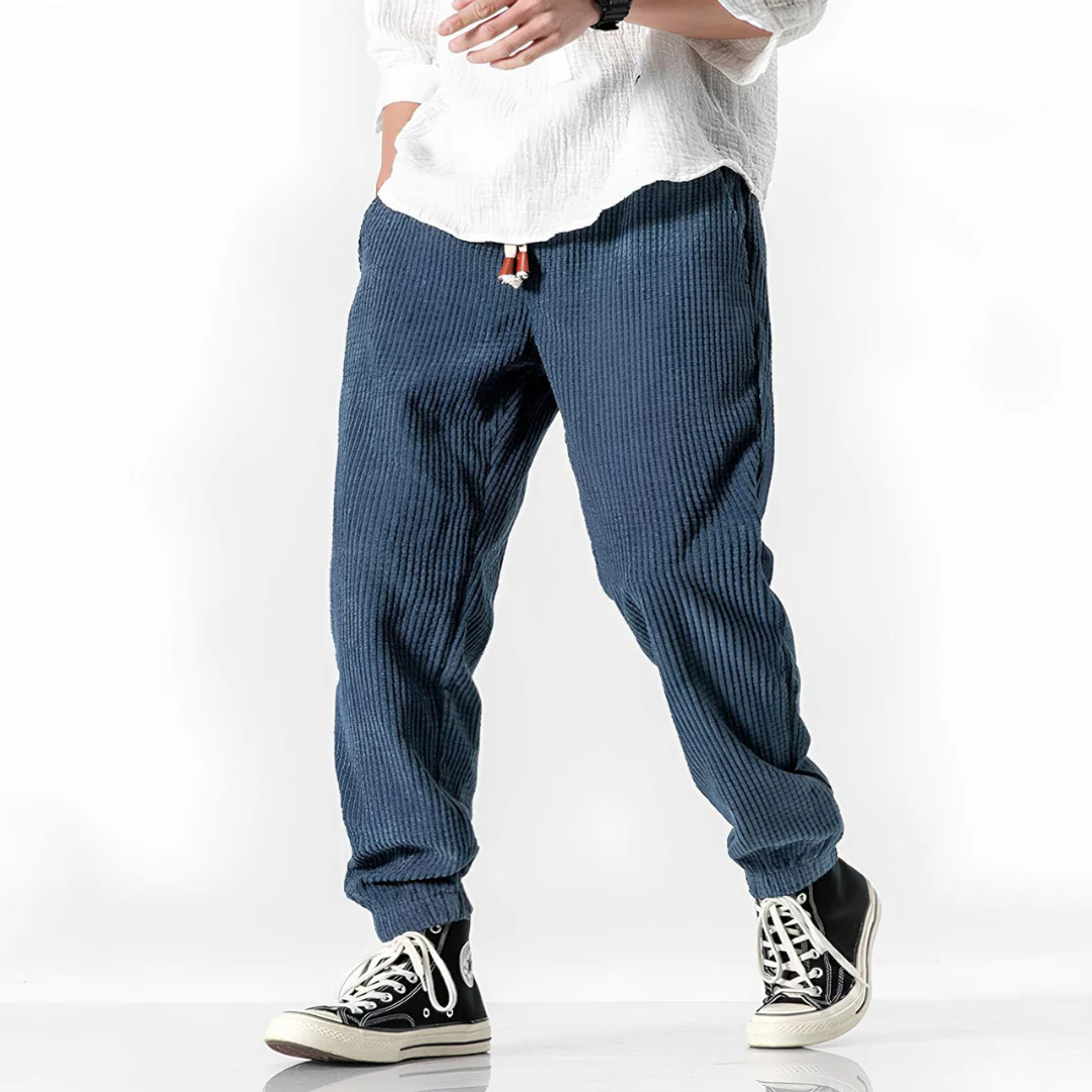 Pantalon en Velours Côtelé Confortable