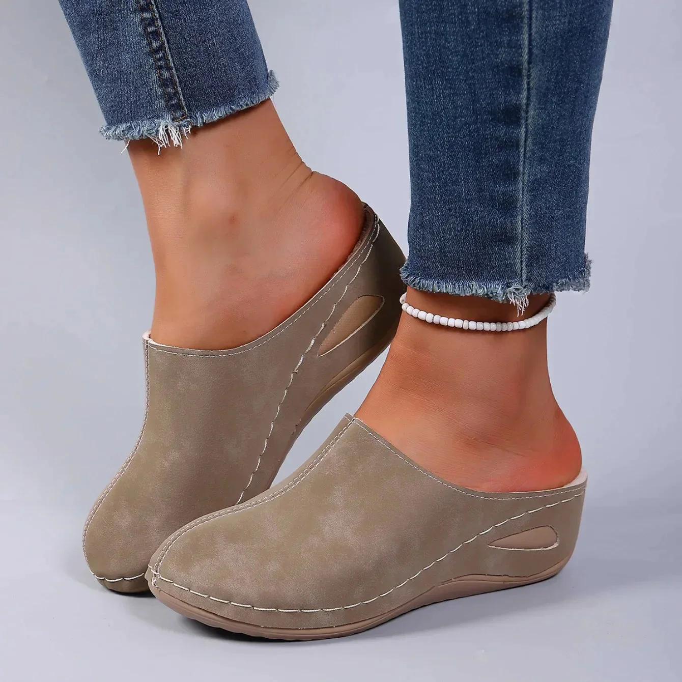 Pantoufles ergonomiques confort quotidien pour femme - Image 3