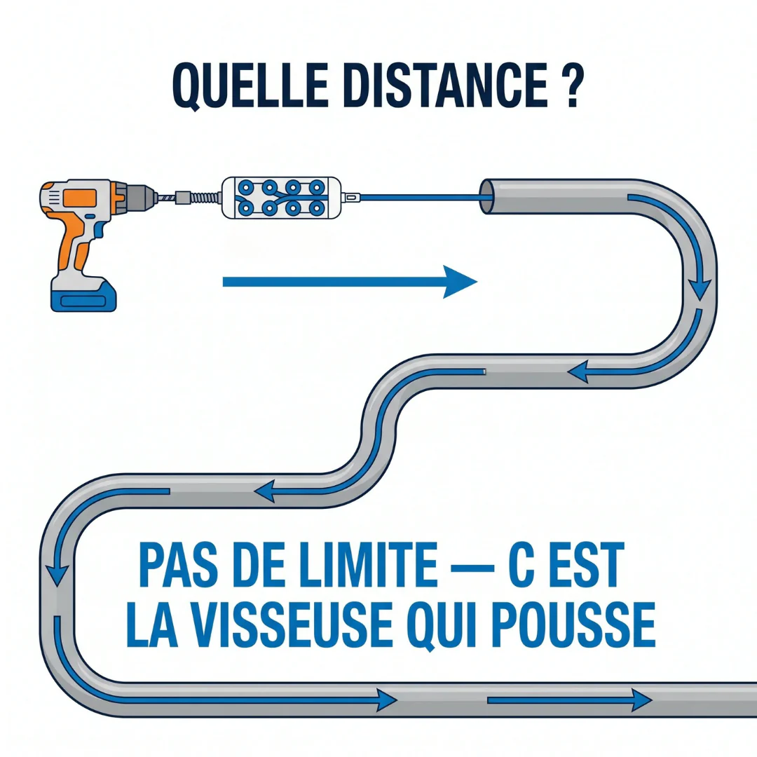 Passe-câble de tirage rapide - Image 2