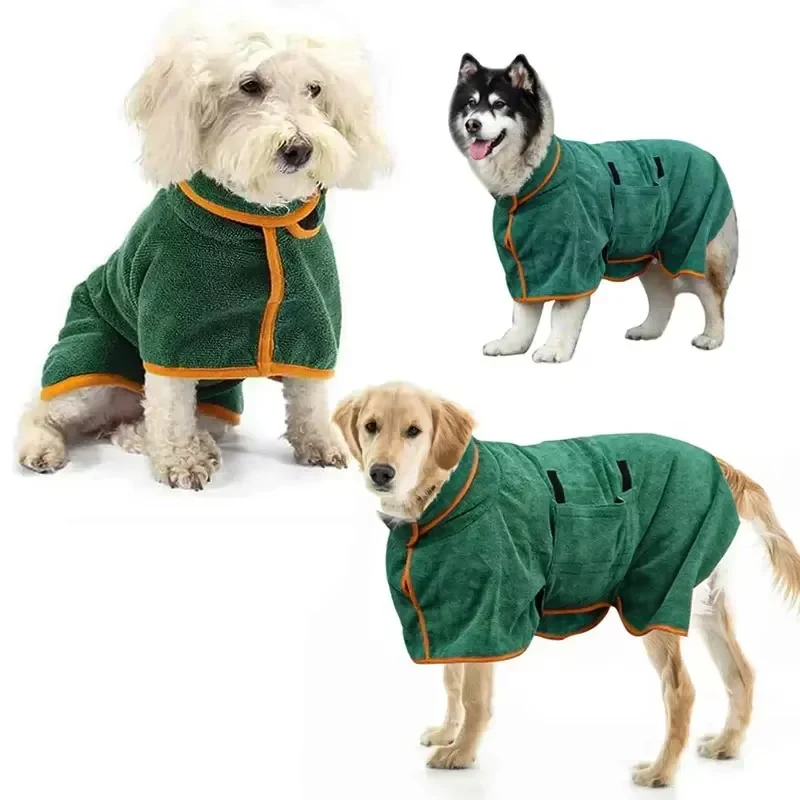 Peignoir absorbant pour chien - Image 5