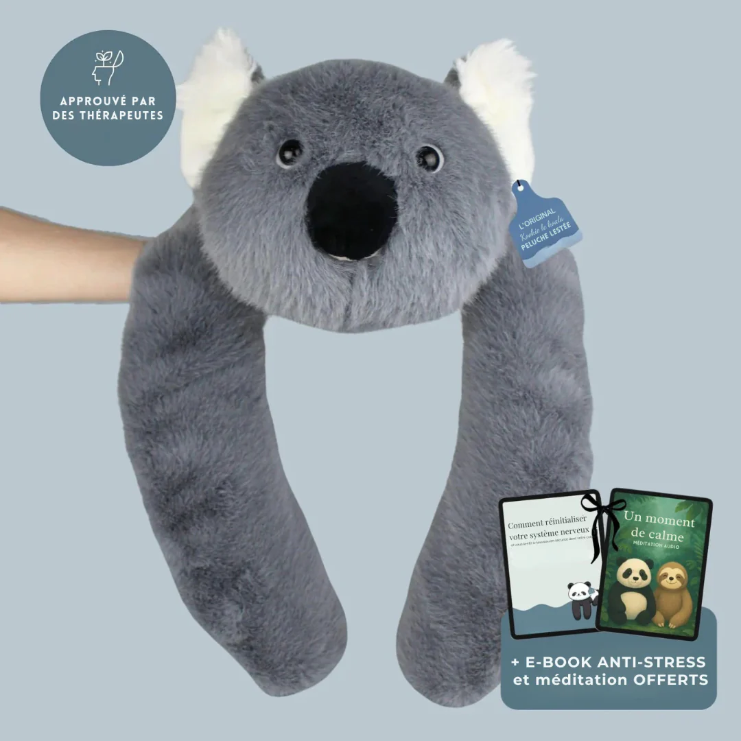 Peluche Panda Relaxante avec Bras Lestés - Image 10