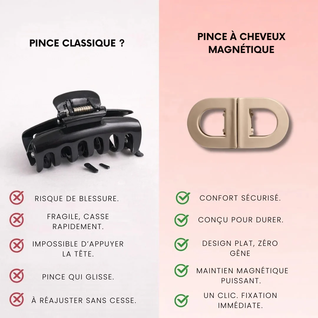 Pince à cheveux magnétique Pack de 5 - Image 13