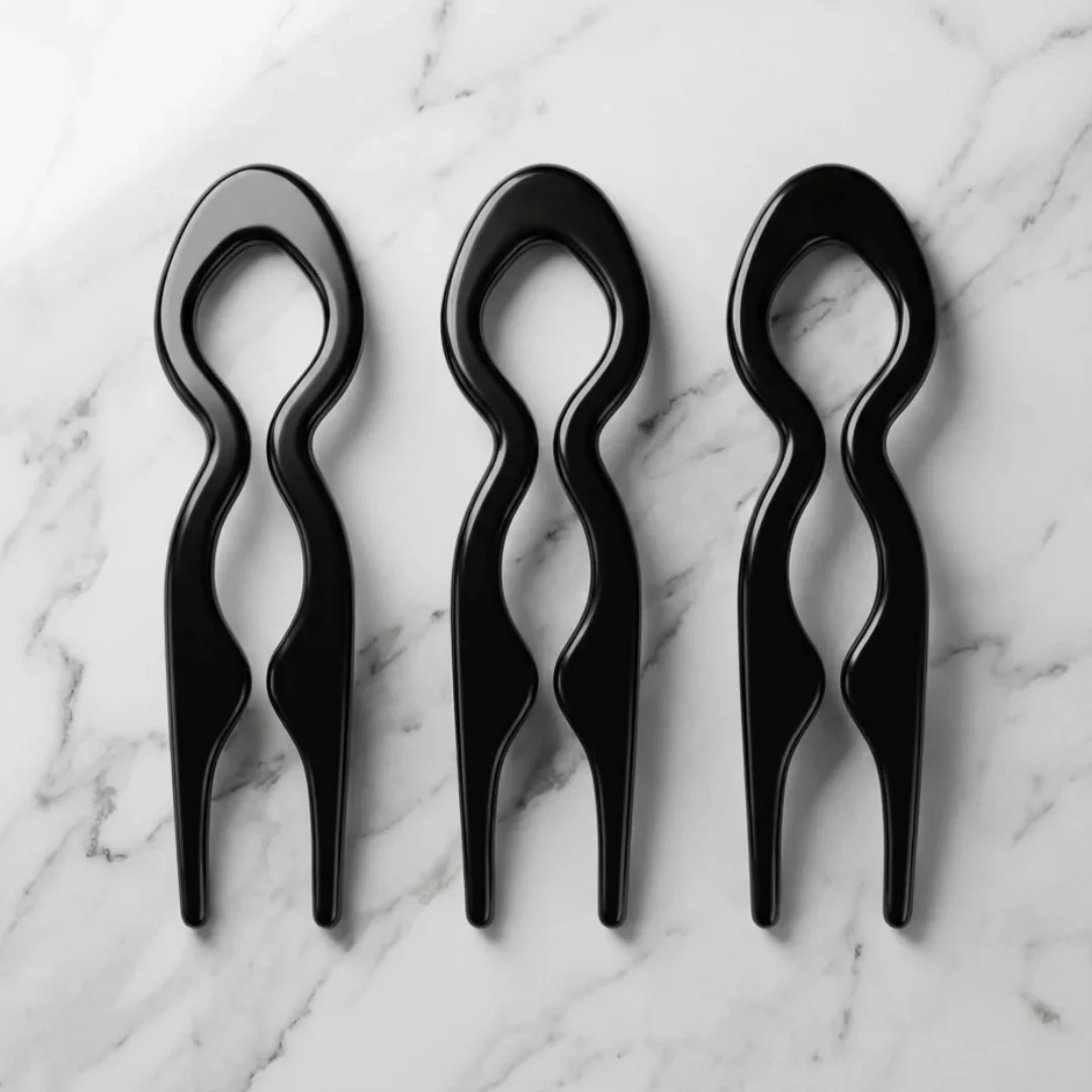 Pinces à Cheveux Françaises (Lot de 3)