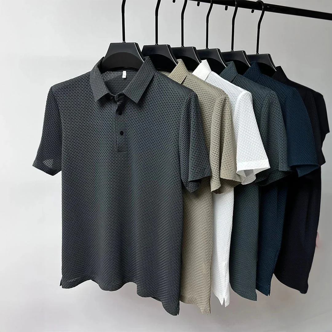 Polo homme confort ajusté - Image 18