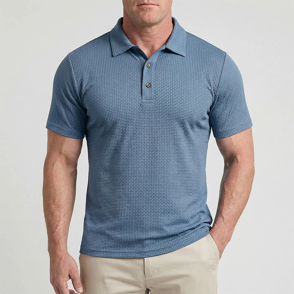 Polo homme confort ajusté - Image 4