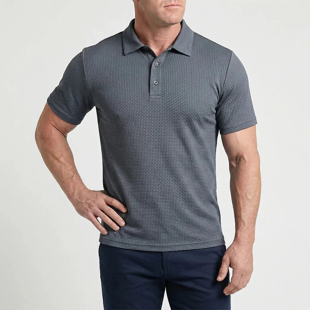 Polo homme confort ajusté - Image 8