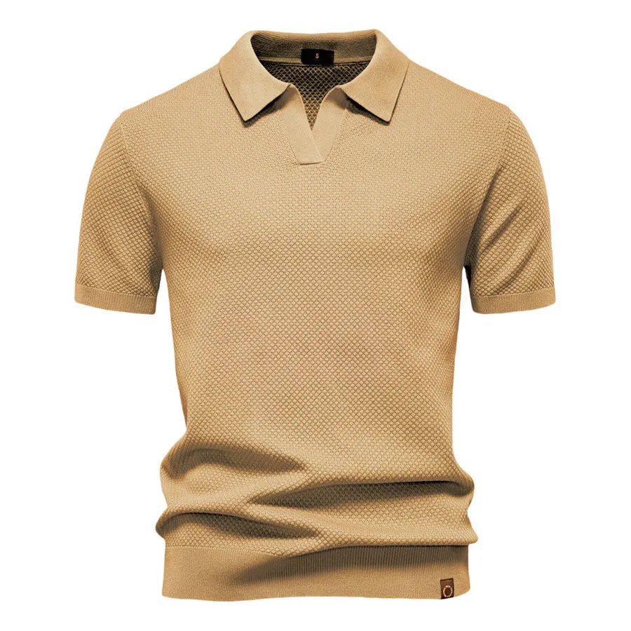 Polo-shirt structuré pour homme - Image 11