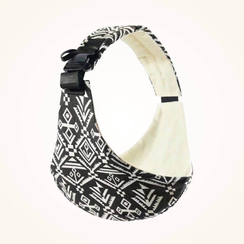Porte-bébé bandoulière ergonomique léger et confortable - Image 16