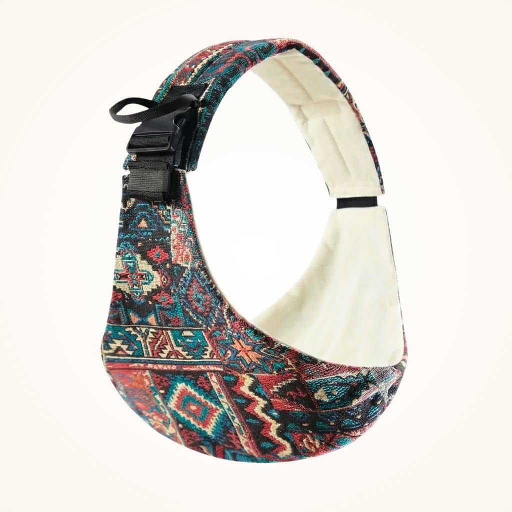Porte-bébé bandoulière ergonomique léger et confortable - Image 17