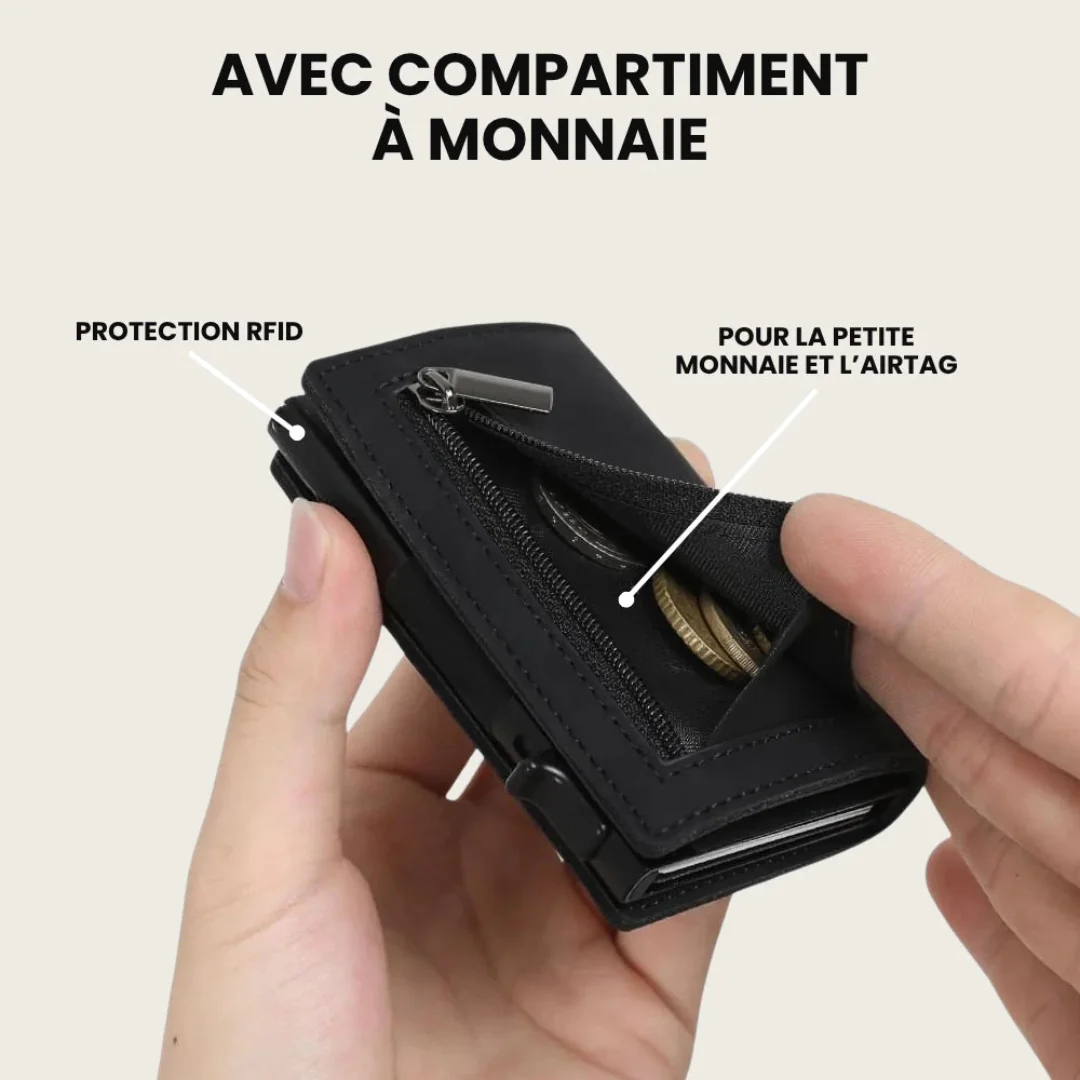 Portefeuille compact sécurisé anti-RFID - Image 4