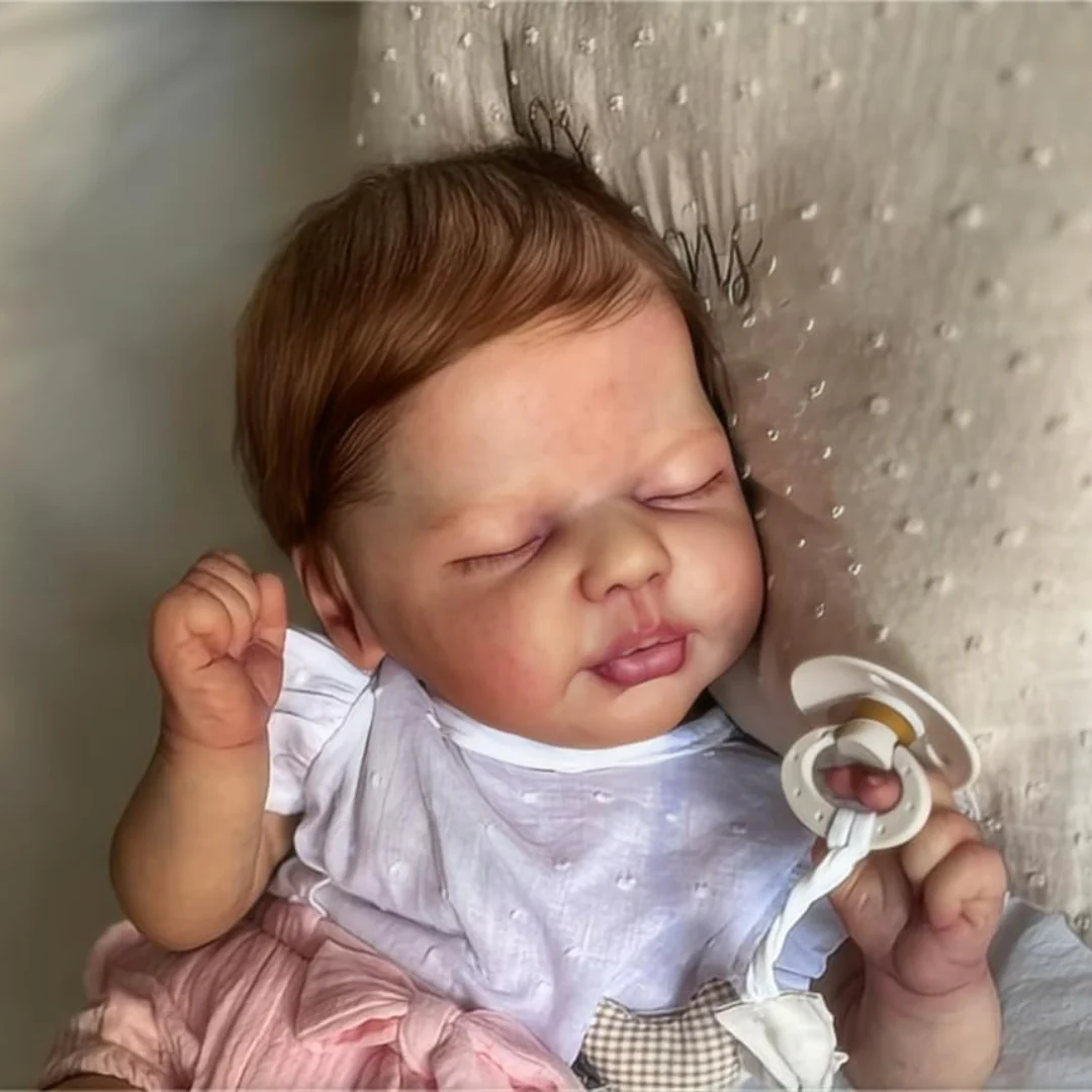 Poupée bébé réaliste en silicone souple - Image 5