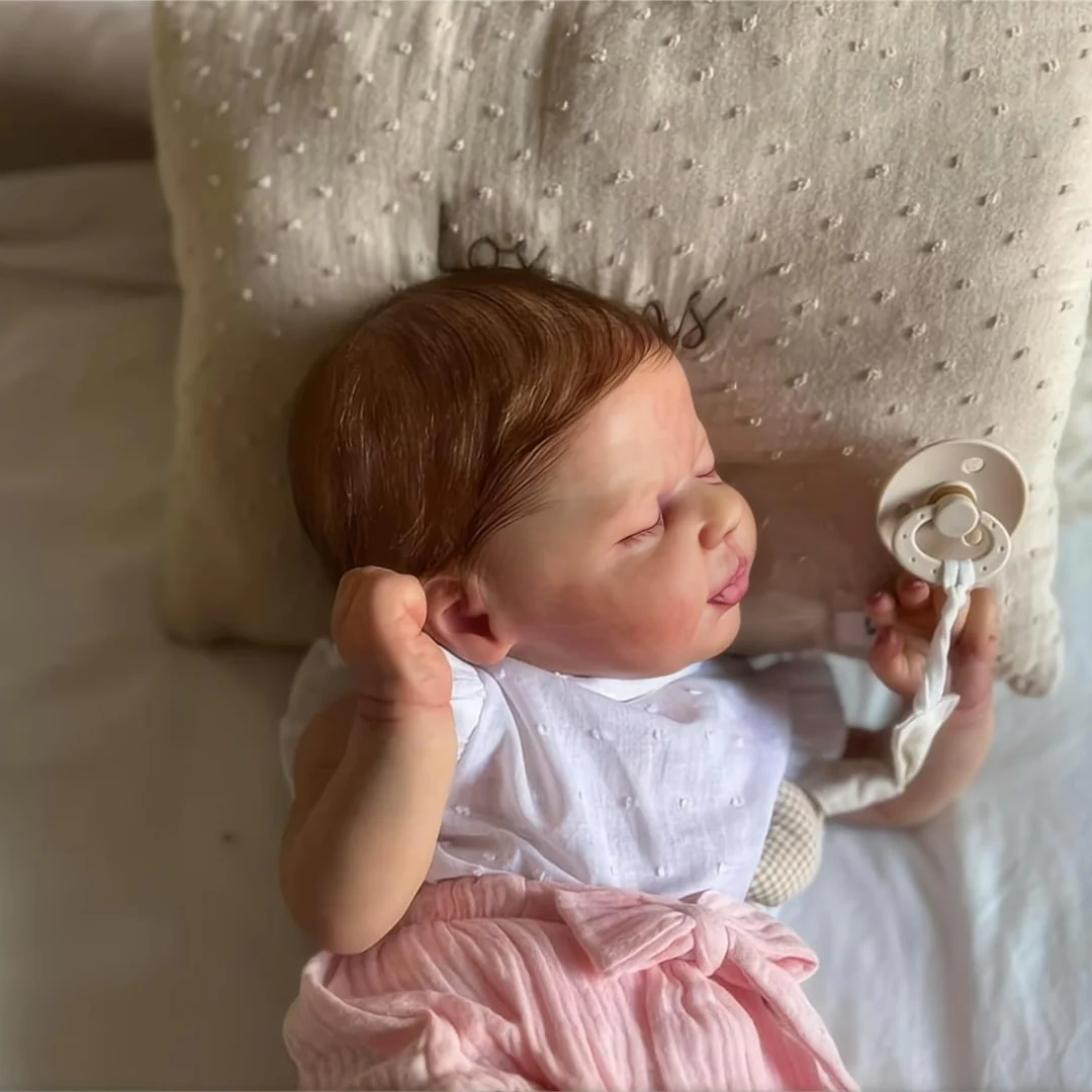 Poupée bébé réaliste en silicone souple - Image 6