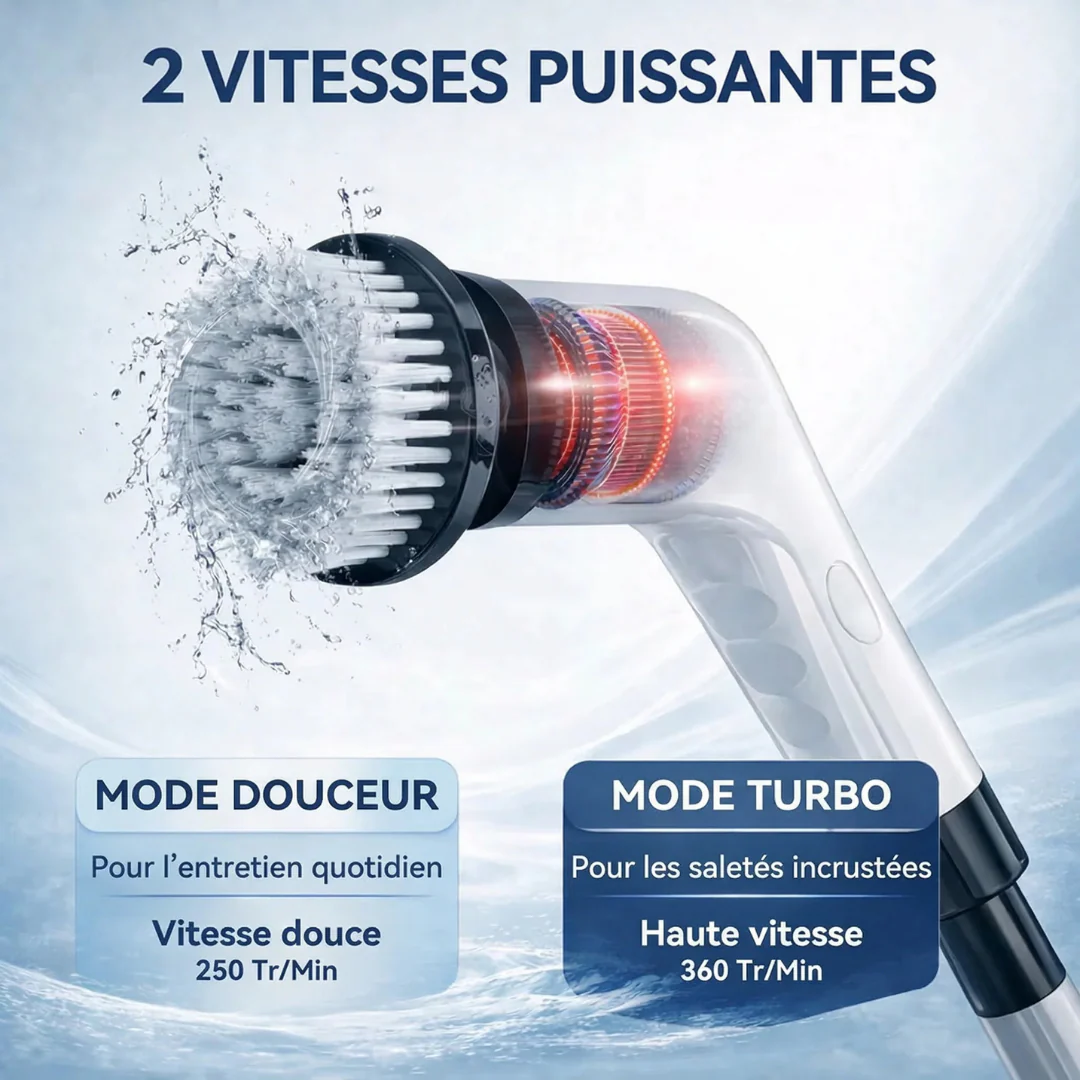 Appareil de nettoyage rotatif efficace et ergonomique pour votre maison - Image 7