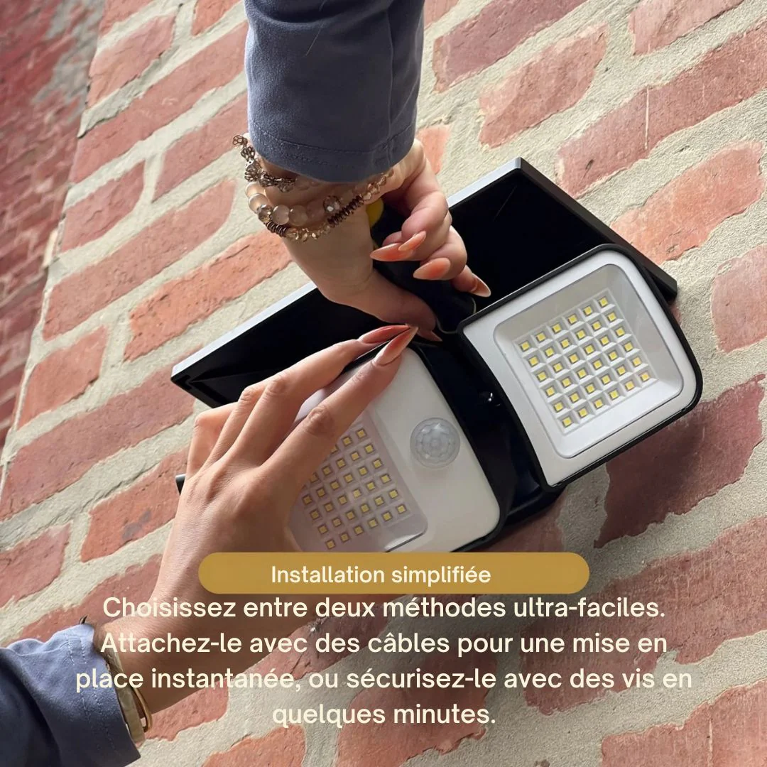 Projecteur Solaire Extérieur Intelligent - Image 2