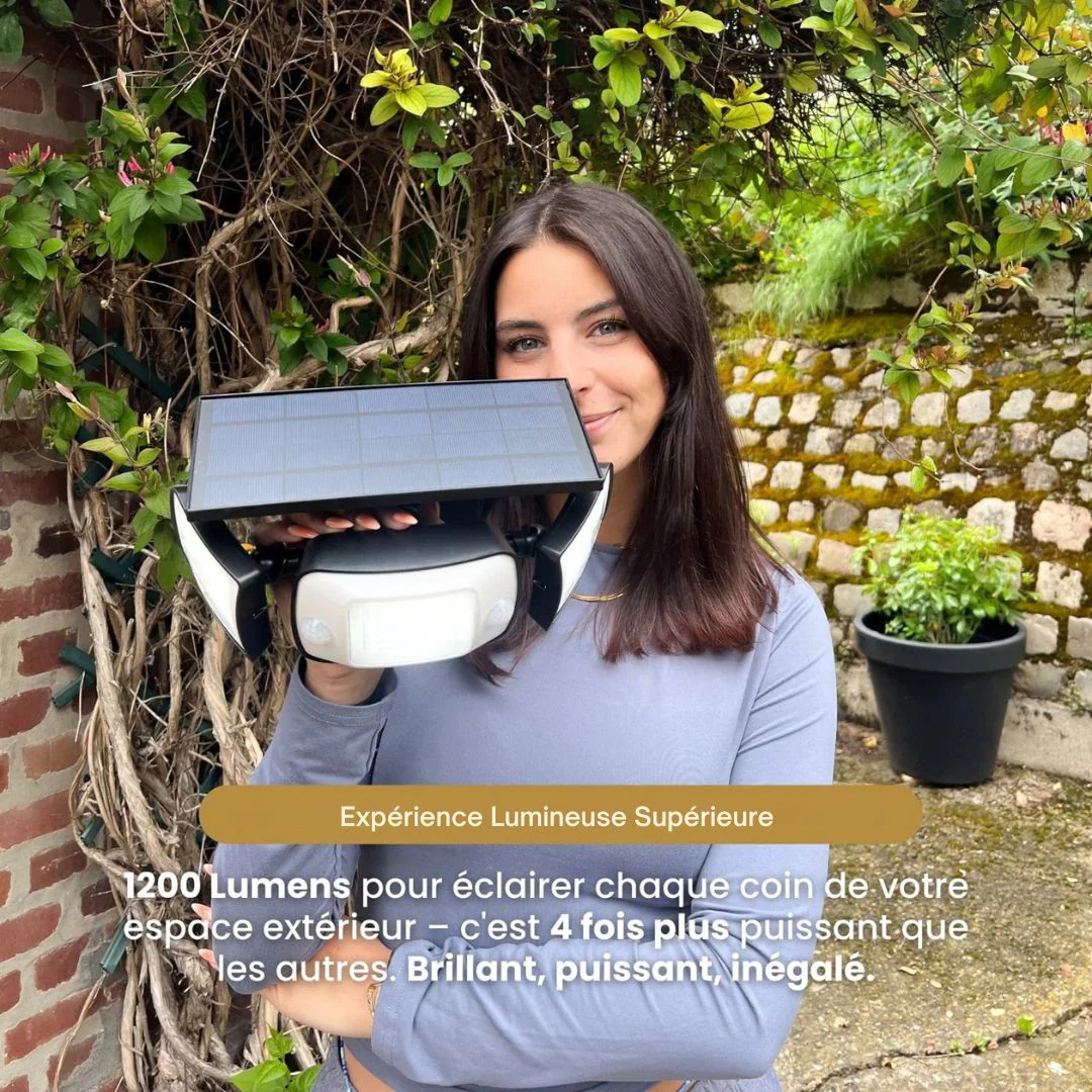 Projecteur Solaire Extérieur Intelligent - Image 6
