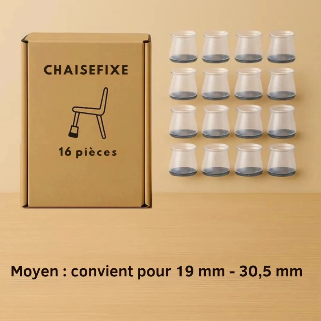 Protège-pieds en silicone pour chaises - Image 7